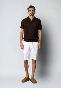 Clean Cut Copenhagen Luca cotton/linen shorts Shorts Hvid